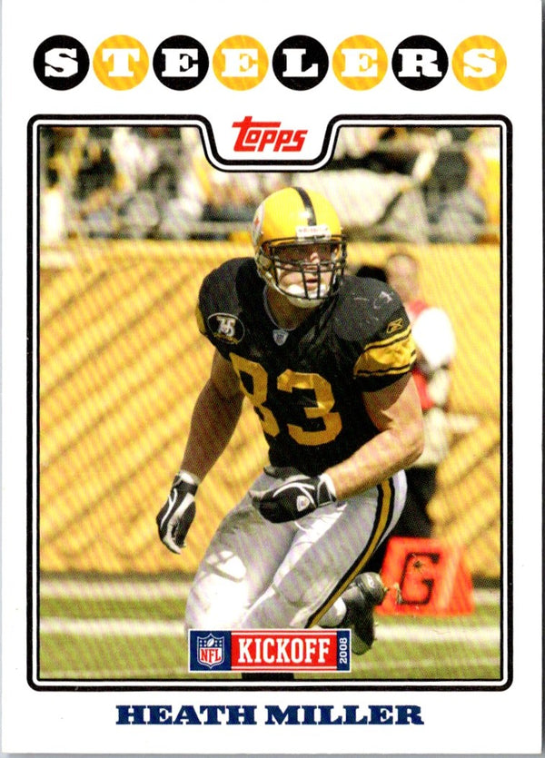 2008 Topps Kickoff Heath Miller #34