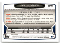 2013 Bowman Chrome Prospects Casey Stevenson #BCP70