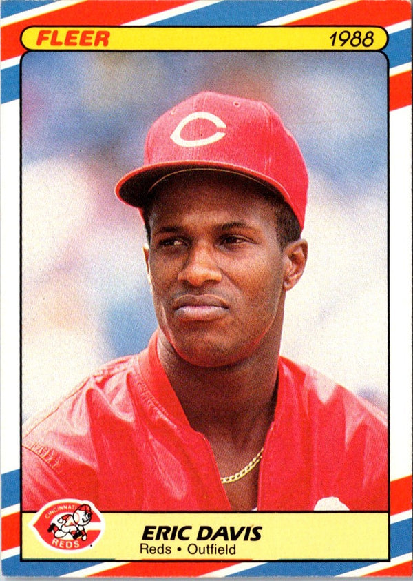 1988 Fleer SuperStars Eric Davis #11