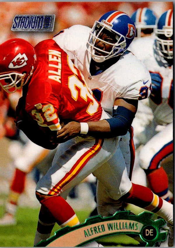 1997 Stadium Club Alfred Williams #293
