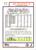 1992 Topps Ed Olczyk #17