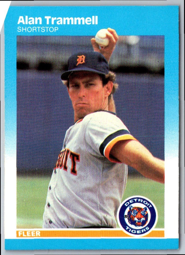 1987 Fleer Alan Trammell #167