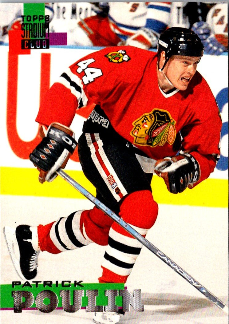 1994 Stadium Club Super Teams Winner Patrick Poulin