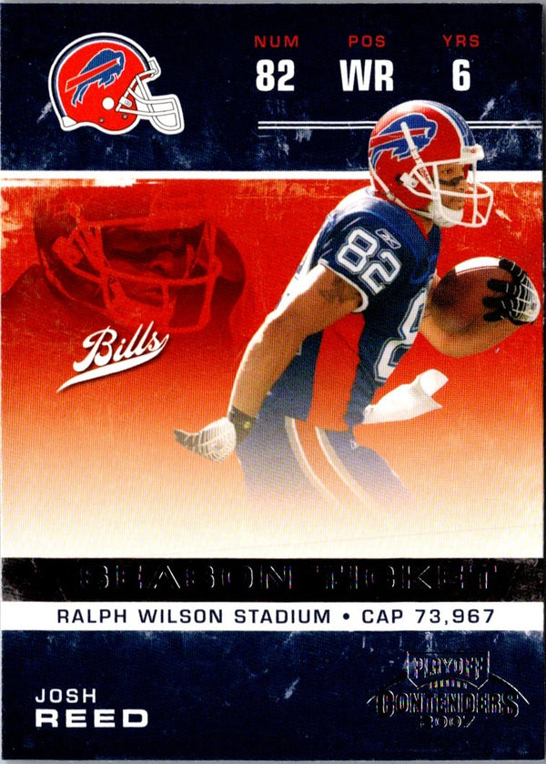 2007 Playoff Contenders Josh Reed #13