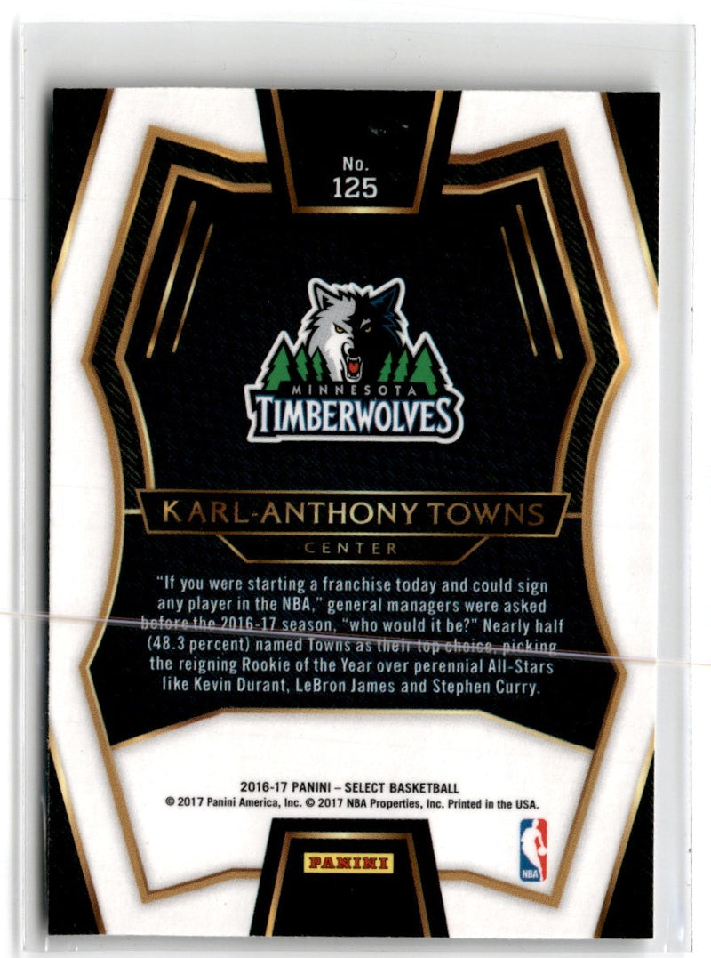 2016 Panini Select Karl-Anthony Towns