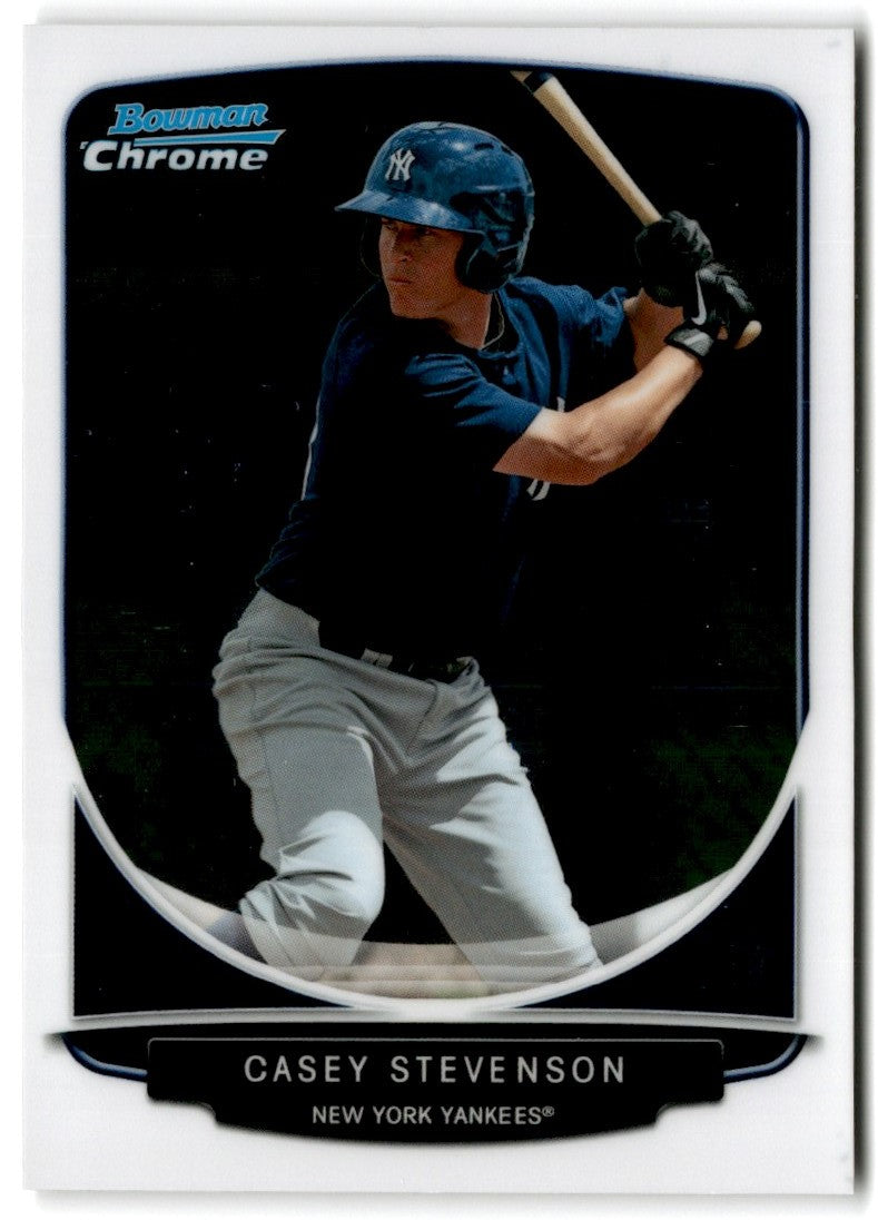 2013 Bowman Chrome Prospects Casey Stevenson