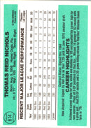 1984 Donruss Reid Nichols