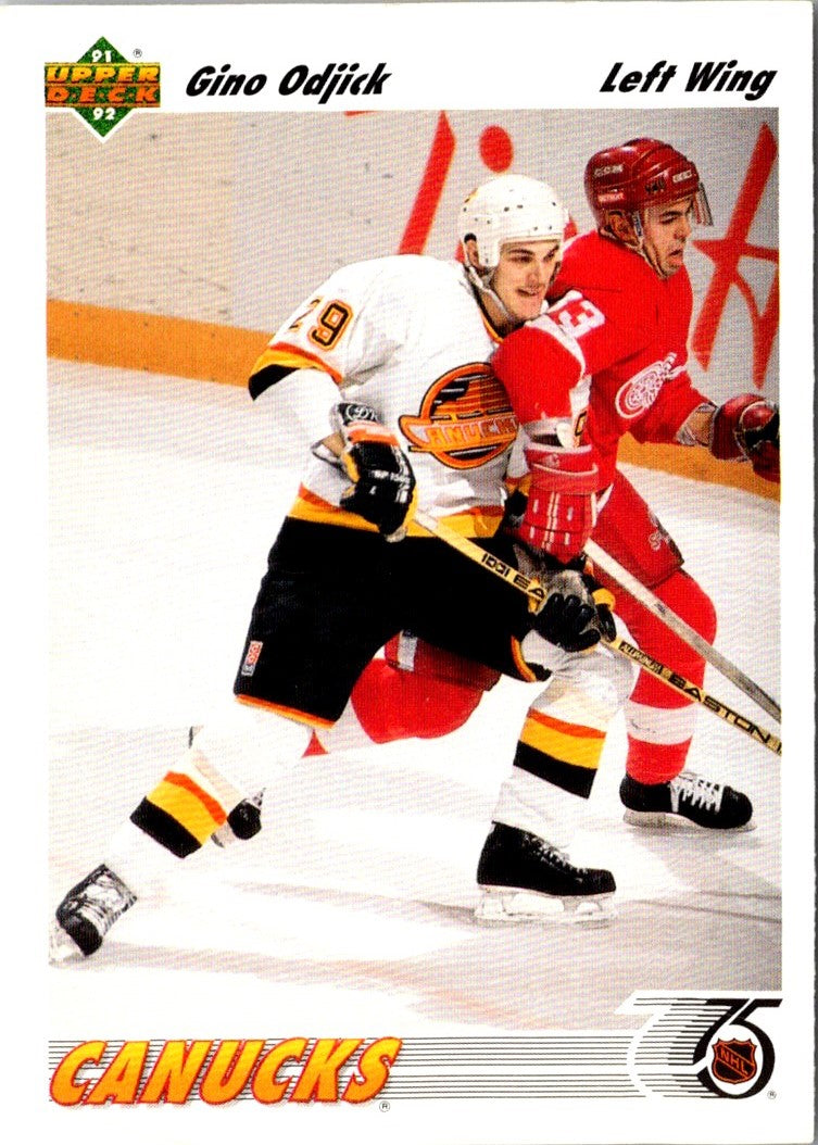 1991 Upper Deck French Gino Odjick