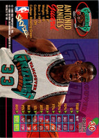 1997 Metal Universe Antonio Daniels #30 Rookie