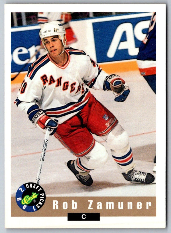 1992 Classic Draft Picks Rob Zamuner #98