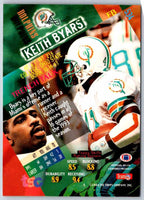 1994 Topps Stadium Club Football Keith Byars #534