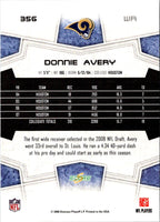 2008 Score Super Bowl XLIII Donnie Avery #356