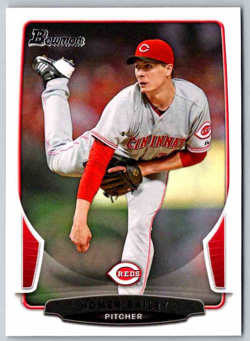 2013 Bowman Homer Bailey