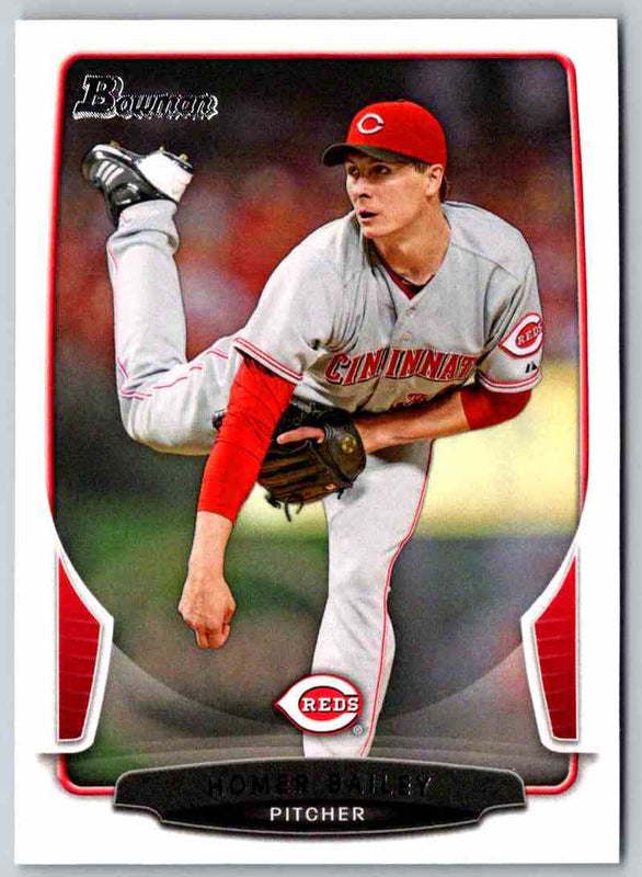2013 Bowman Homer Bailey #114