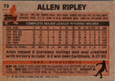 1983 Topps Allen Ripley