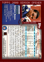 2000 Topps Season Opener Jermaine Lewis #38