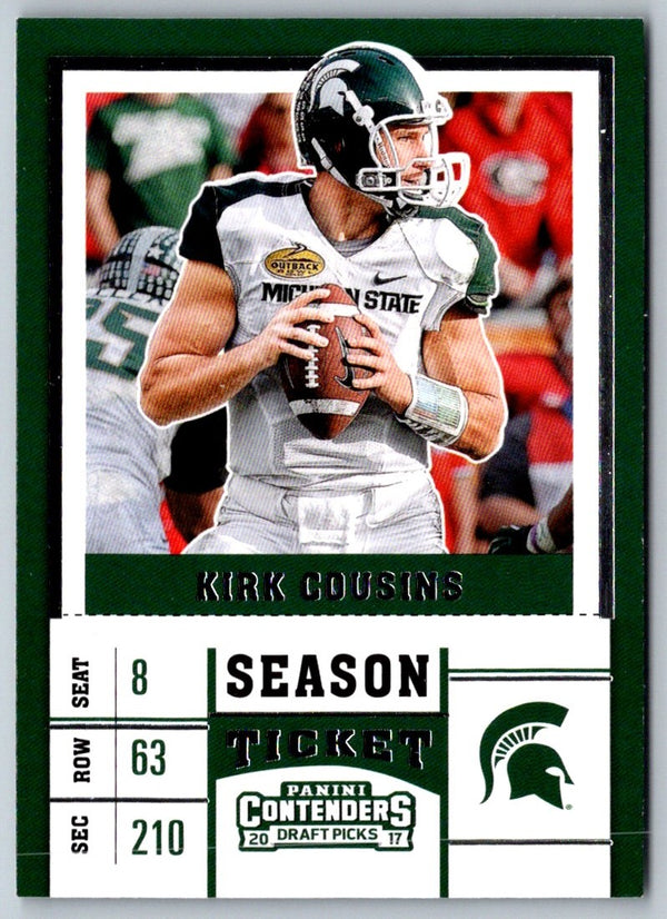 2017 Panini Contenders Draft Picks Kirk Cousins #59