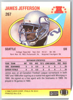 1990 Fleer James Jefferson #267