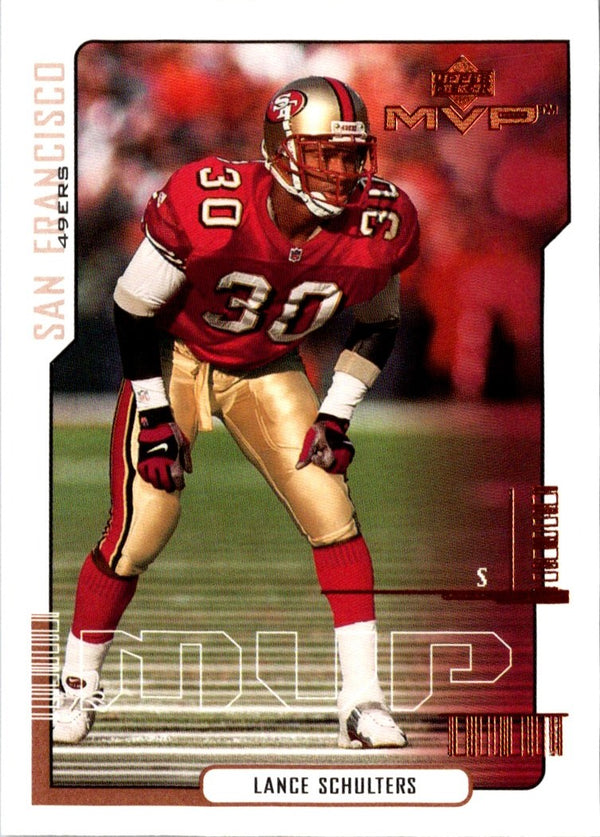 2000 Upper Deck MVP Lance Schulters #158