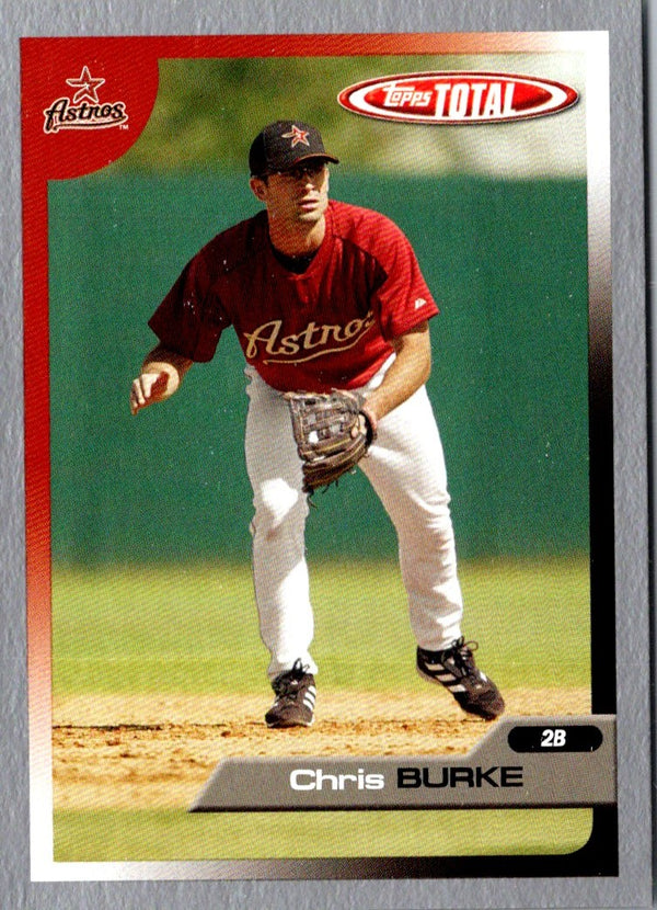 2005 Topps Total Silver Chris Burke #277