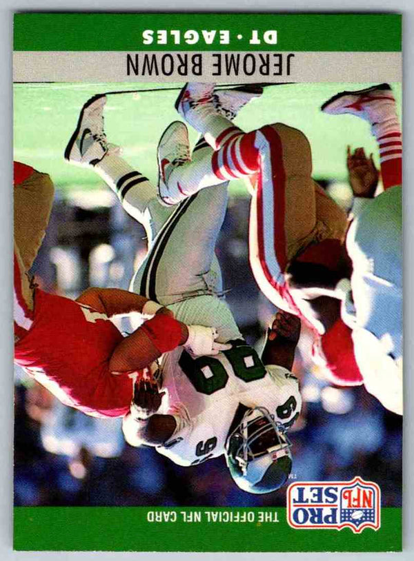 1990 Pro Set Jerome Brown #244