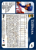 2001 Topps Opening Day Orlando Cabrera #40