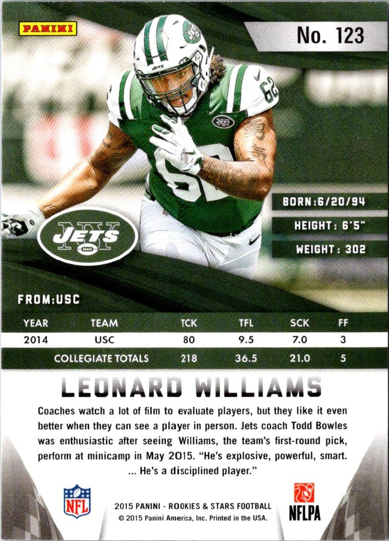 2015 Panini Rookies & Stars Leonard Williams