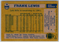 1982 Topps Frank Lewis #30