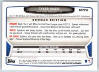 2013 Bowman Tyler Wade #BDPP52