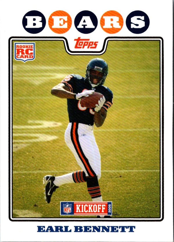 2008 Topps Kickoff Earl Bennett #203 Rookie