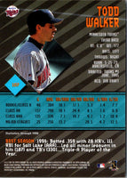 1997 Bowman's Best Refractors Todd Walker #107
