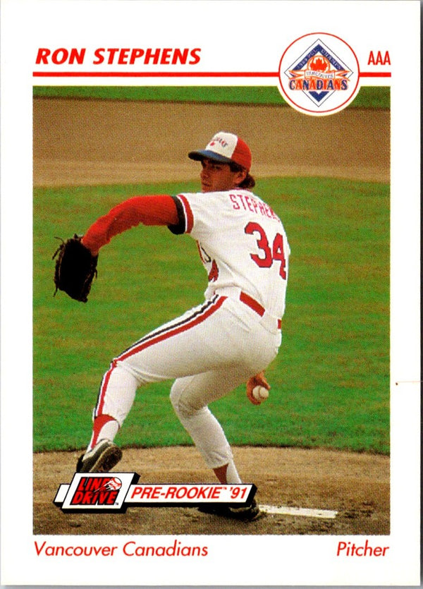 1991 Line Drive AAA Ron Stephens #647