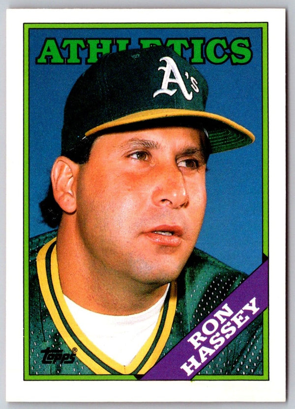 1988 Topps Ron Hassey #46T