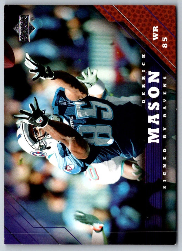 2005 Upper Deck Derrick Mason #18