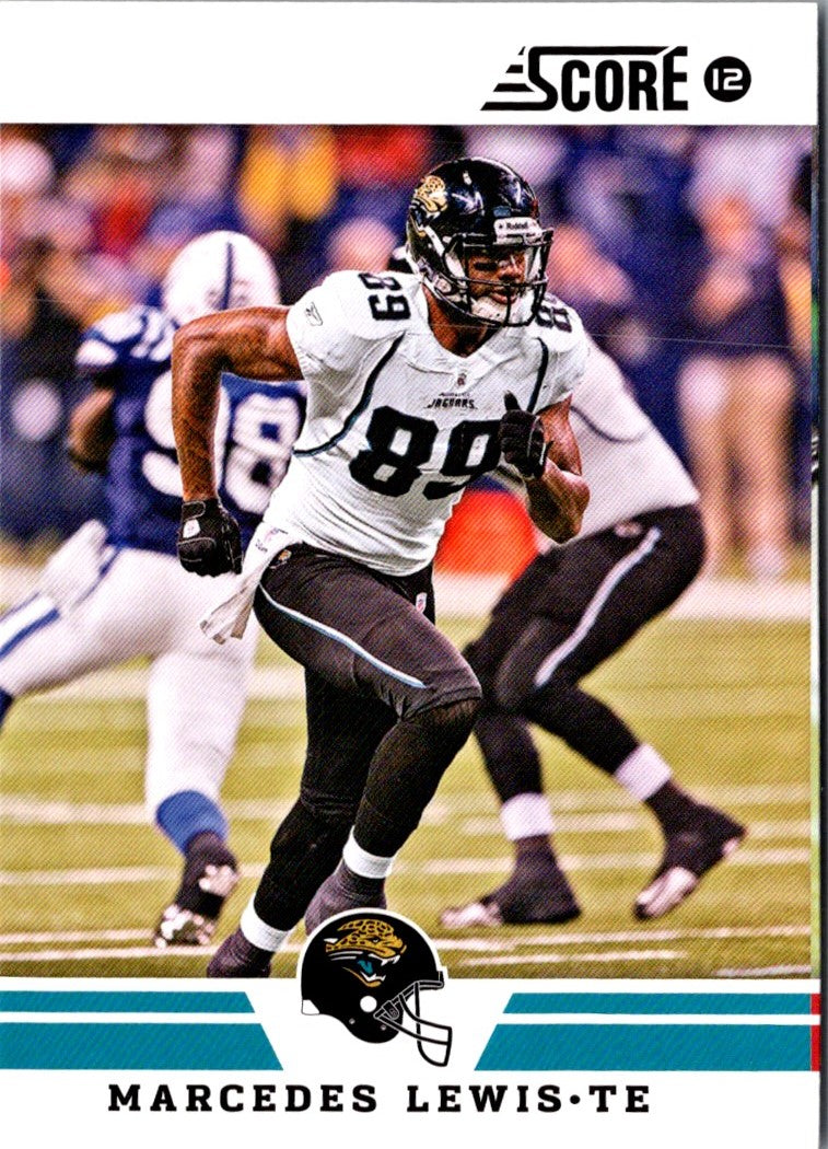 2012 Score Marcedes Lewis