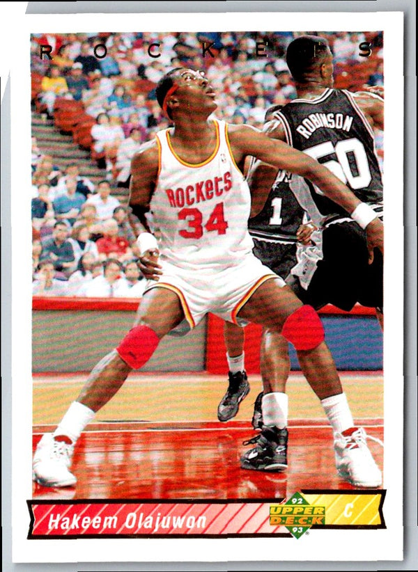 1992 Upper Deck Hakeem Olajuwon #136