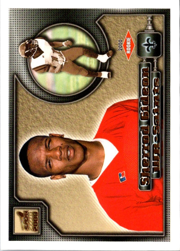 2000 Pacific Aurora Sherrod Gideon #89 Rookie
