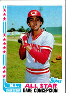 1982 O-Pee-Chee Dave Concepcion