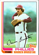 1982 Topps Warren Brusstar