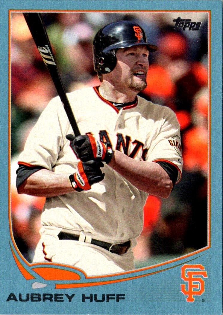 2013 Topps Aubrey Huff