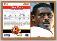 1991 Score Gary Clark #154