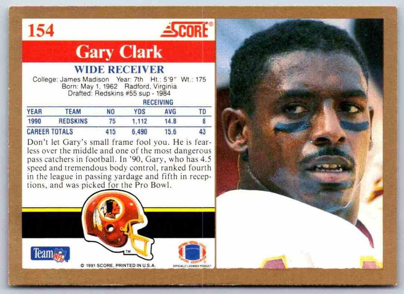 1991 Score Gary Clark