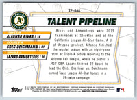 2020 Bowman Talent Pipeline Alfonso Rivas/Greg Deichmann/Lazaro Armenteros #TP-OAK