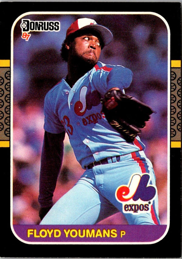 1987 Donruss Floyd Youmans #257