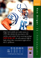 1996 Playoff Absolute Ken Dilger #93