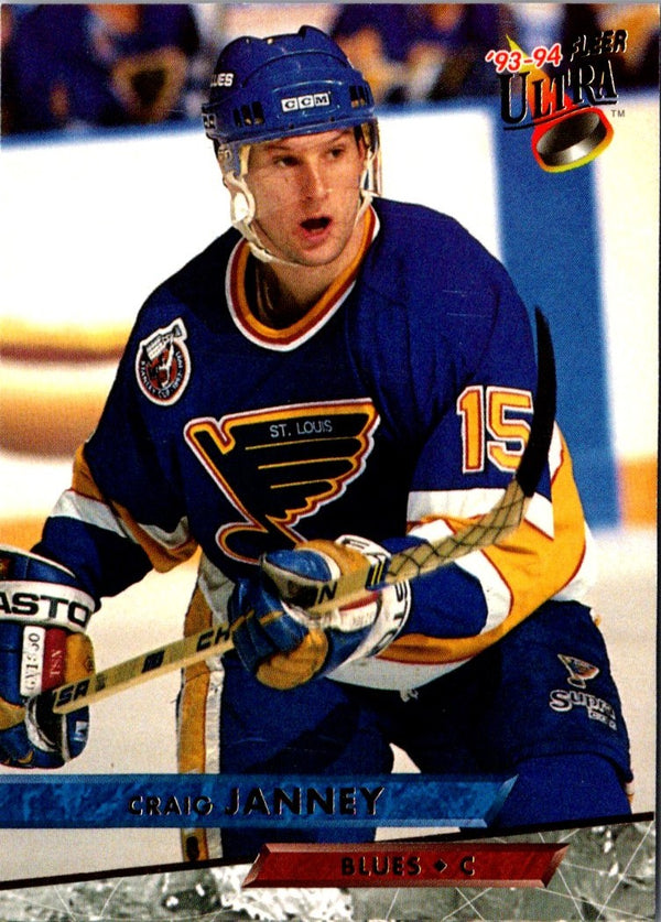 1993 Ultra Craig Janney #134