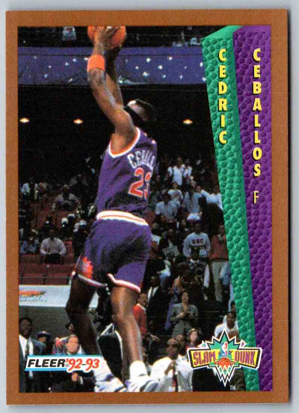 1992 Fleer Cedric Ceballos #275
