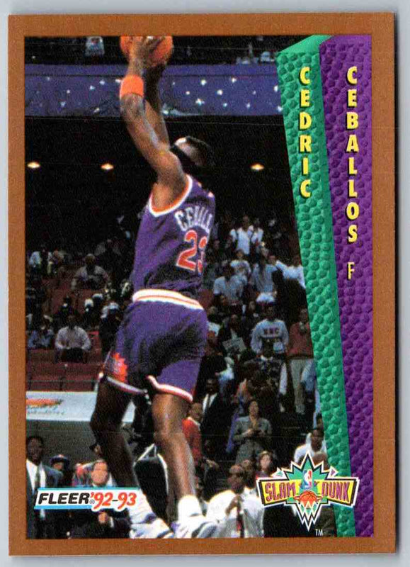 1992 Fleer Cedric Ceballos #275