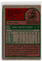 1975 Topps Tom Paciorek #523 NRMT