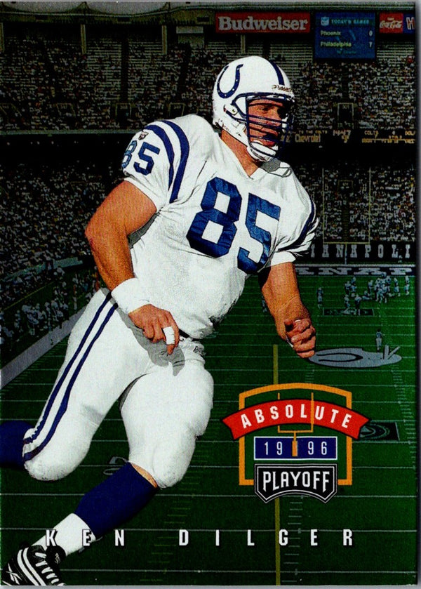 1996 Playoff Absolute Ken Dilger #93